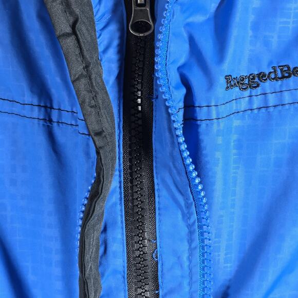 Rugged Bear Winter Jacket 3T Blue Hooded Coat Warm Outdoor Snow Play Wear - Picture 4 of 11